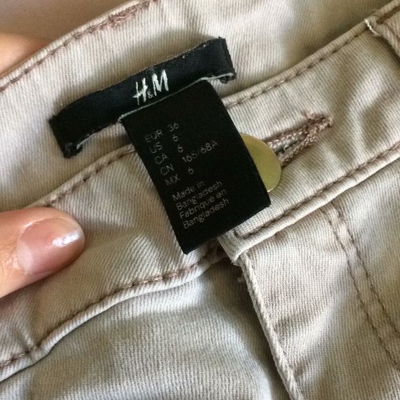 H&M khaki pants. - Picture 2 of 3